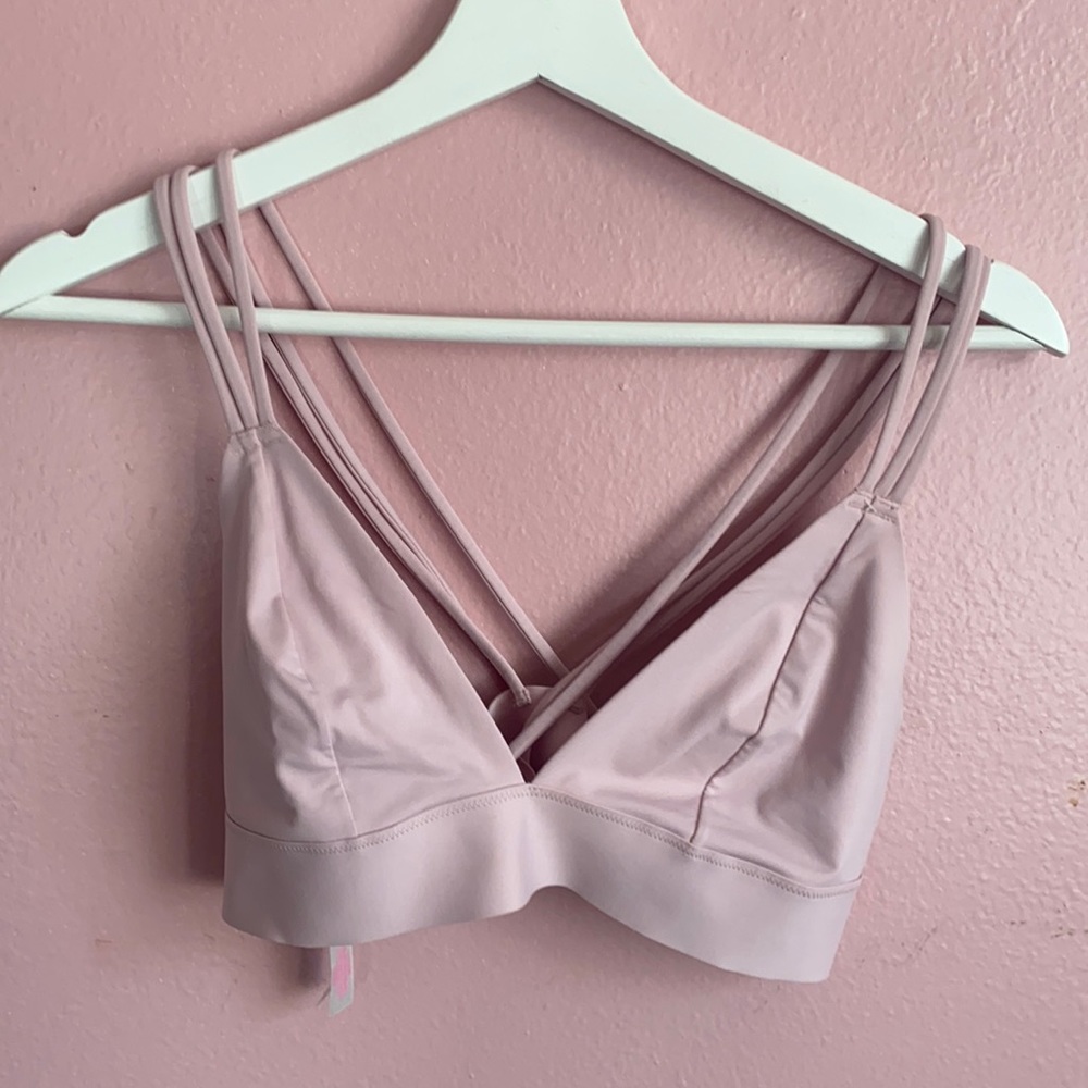 Pink Sport Bra